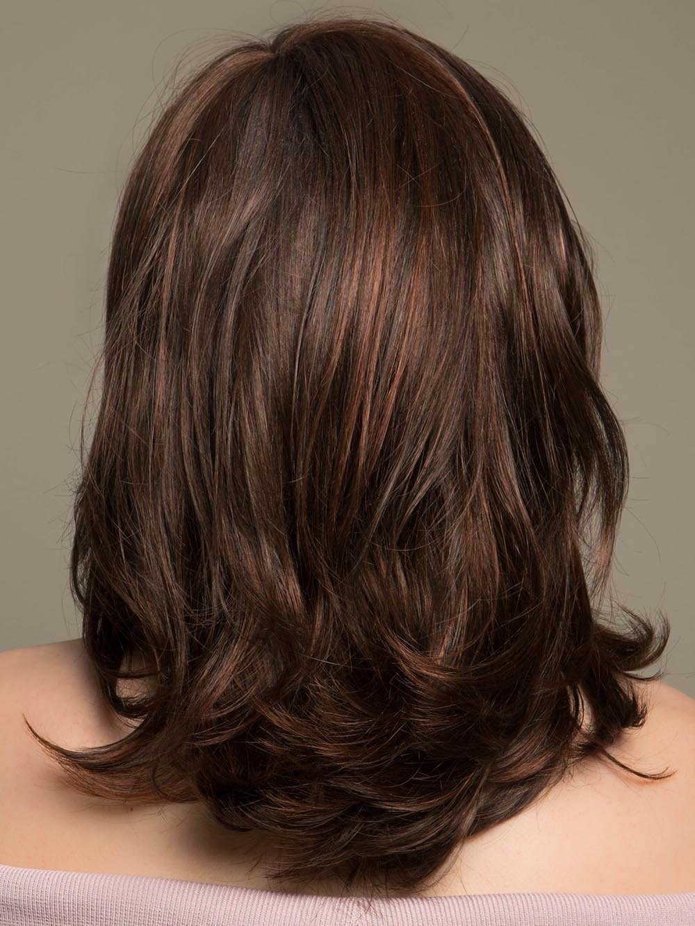 MINKA by JON RENAU in 6/33 RASPBERRY TWIST | Dark Brown and Medium Red Blend