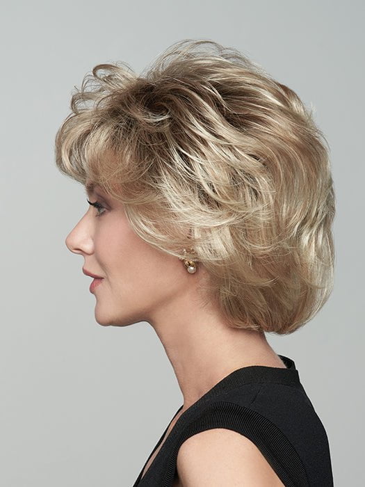 SS14/88 SHADED GOLDEN WHEAT | Dark Blonde Evenly Blended with Pale Blonde Highlights and Dark Roots