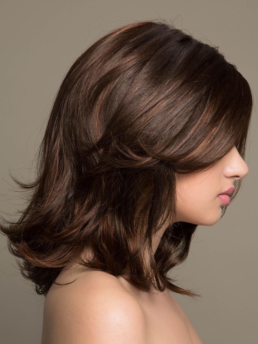 MINKA by JON RENAU in 6/33 RASPBERRY TWIST | Dark Brown and Medium Red Blend