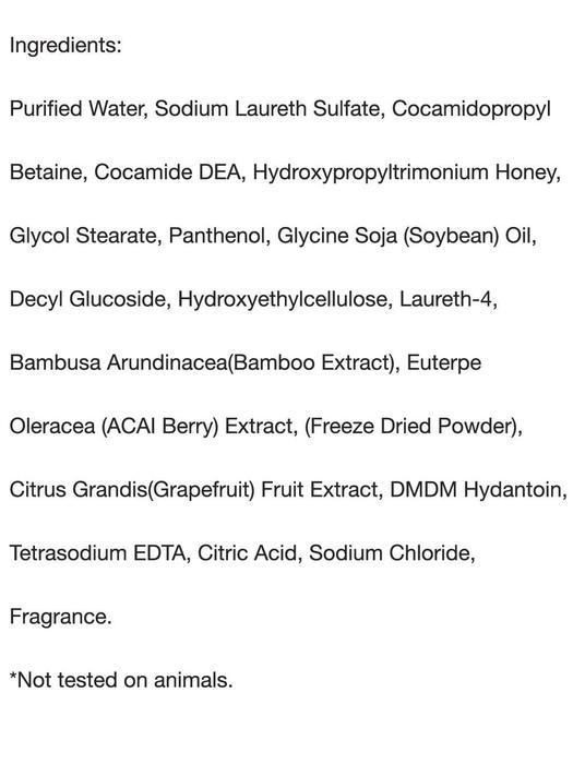 Travel Size Shampoo