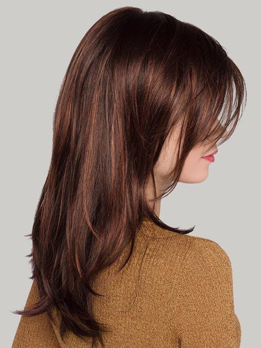 VOGUE by ELLEN WILLE in DARK AUBURN MIX | Dark Auburn, Bright Copper Red, and Dark Brown Blend (Discontinued Color)