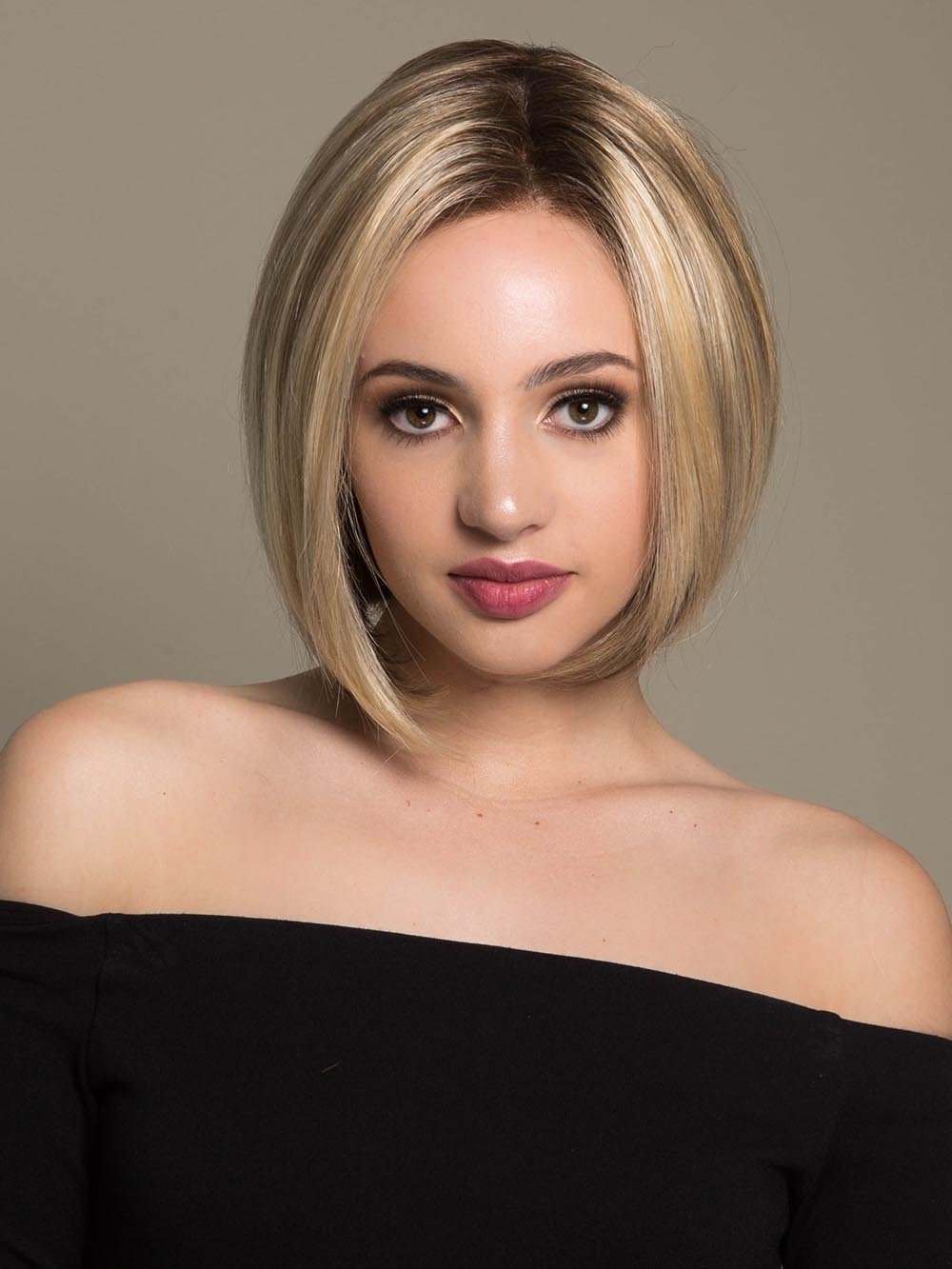 KRISTI by JON RENAU in 12FS8 | Light Gold Brown, Light Natural Gold Blonde and Pale Natural Gold-Blonde Blend, Shaded with Medium Brown