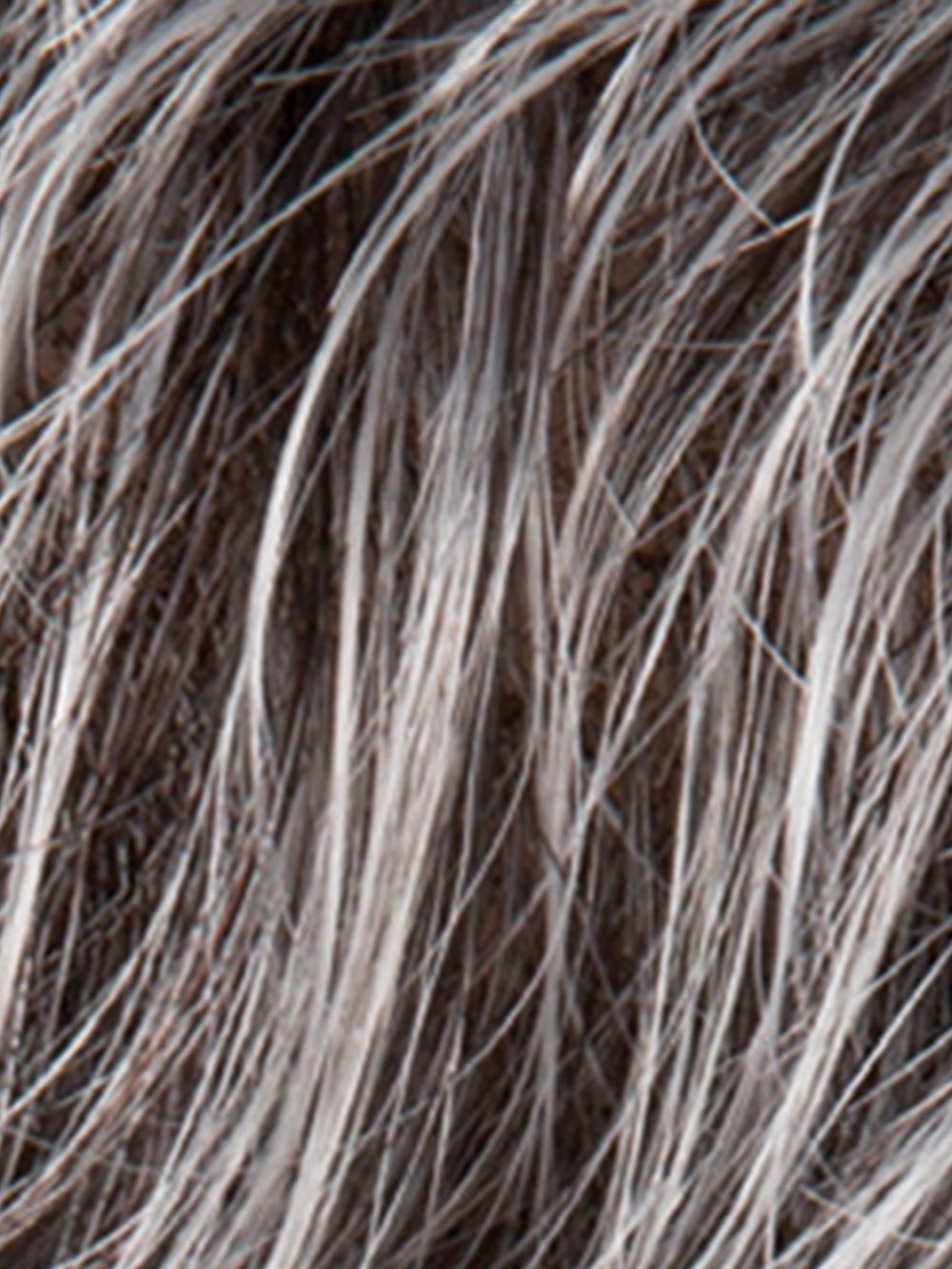 SALT/PEPPER ROOTED | Light Natural Brown with 75% Gray, Medium Brown with 70% Gray and Pure White Blend