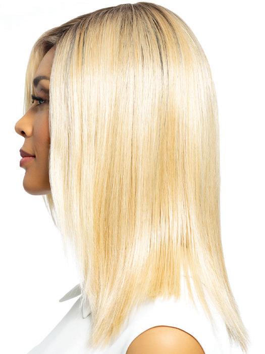 24/102/R12 | Gold Blonde with Platinum Highlights with Gold Brown Roots