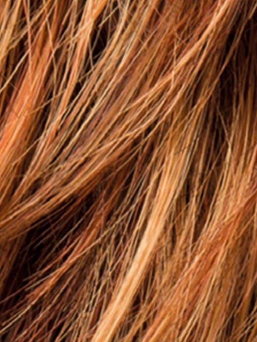 SAFRANRED ROOTED | Dark Copper Red, Copper Red, and Light Copper Red blend with Dark Roots