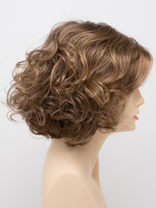 TOASTED SESAME | Medium Brown roots with overall Warm Cinnamon base and Golden Blonde highlights