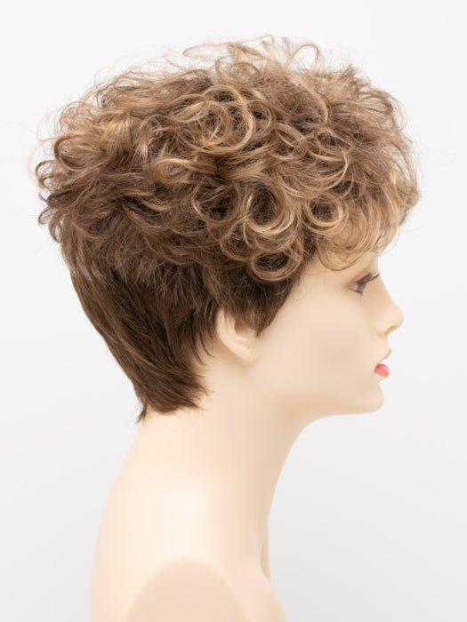 TOASTED SESAME | Medium Brown roots with overall Warm Cinnamon base and Golden Blonde hightlights