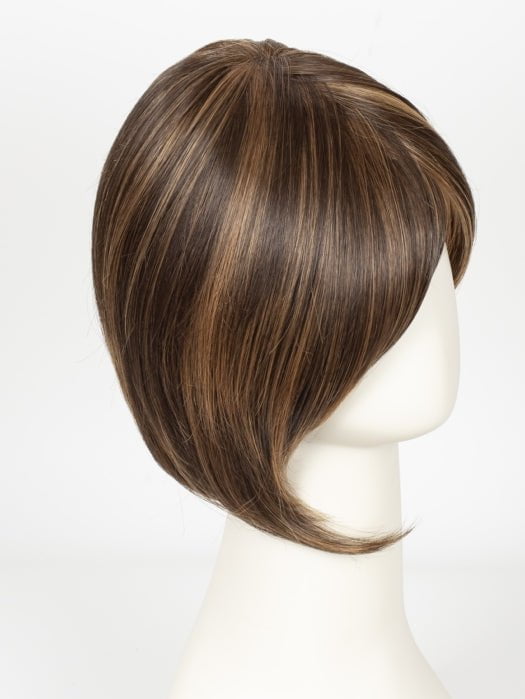 6F27 CARAMEL RIBBON | Dark Brown with Light Red-Gold Blonde Highlights and Tips