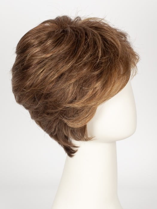 R3025S GLAZED CINNAMON | Medium Auburn with Ginger Blonde Highlights on Top
