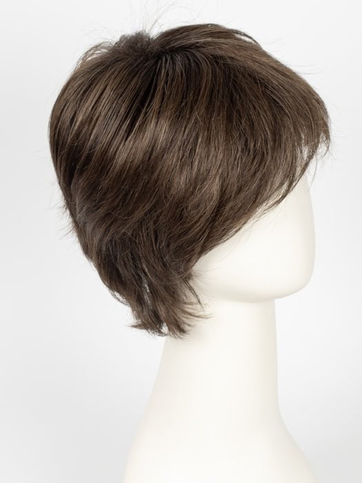 SS10 SHADED CHESTNUT | Rich Medium Brown Evenly Blended with Light Brown Highlights and Dark Roots