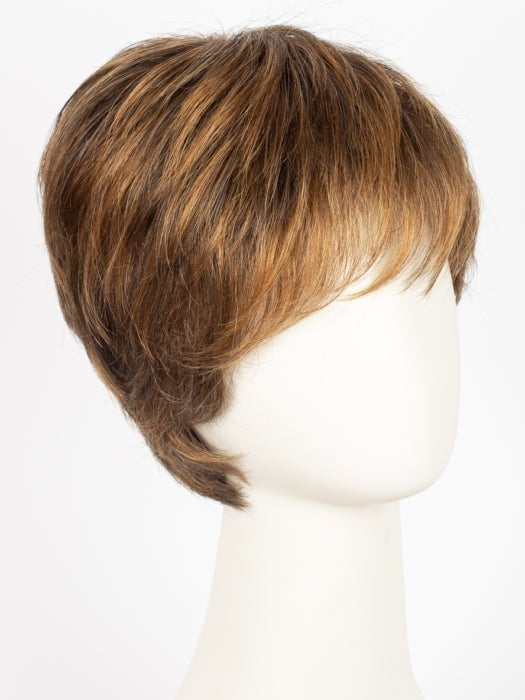 HAZELNUT MIX | Medium Brown Base with Medium Reddish Brown and Copper Red Highlights