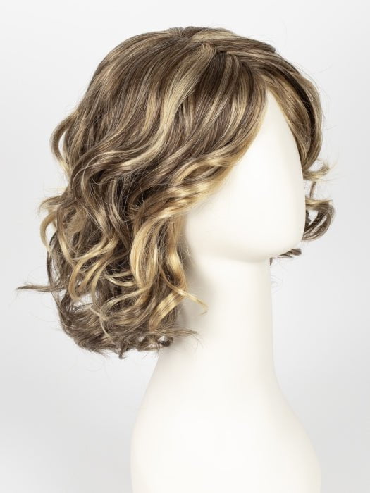 R11S+ GLAZED MOCHA | Warm Medium Brown with Golden Blonde Highlights on Top