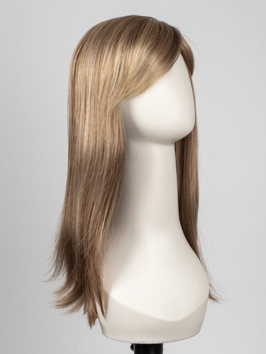 14/26 PRALINES N CREAM | Medium Natural Gold Brown and Light Red-Gold Blonde Blend with Pale Natural Blonde Highlights