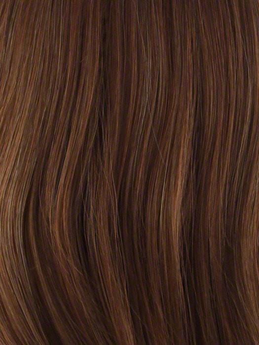 130H | Copper red with dark strawberry blonde highlights