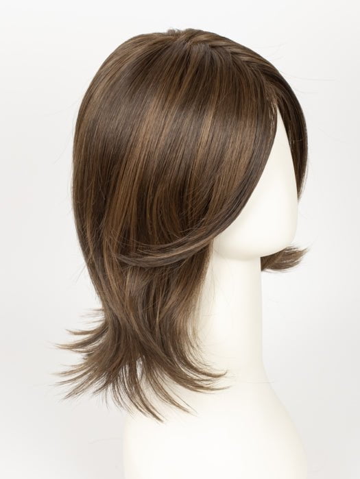 RL6/8 DARK CHOCOLATE | Medium Brown Evenly Blended with Warm Medium Brown