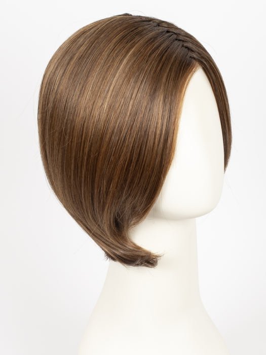 MOCCA ROOTED | Medium Brown, Light Brown, and Light Auburn blend with Dark Roots