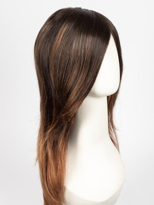 S4-28/32RO SUNRISE | Cascading Ombre Shade | Dark Roots Melt Naturally and blend into Radiant, Fiery Red Ends
