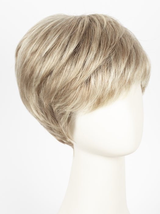 CHAMPAGNE ROOTED | Light Beige Blonde, Medium Honey Blonde, and Platinum Blonde blend with Dark Roots