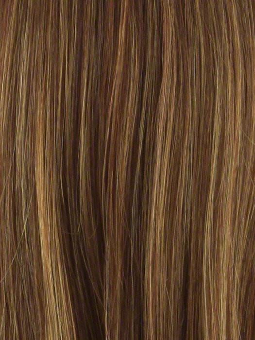 2400H | Auburn with dark strawberry blonde & fire red highlights