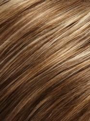 24BT18F | BAVARIAN CREME | Light Ash Brown with Gold Blonde with a Hint of Red tips and Light Ash Brown at nape
