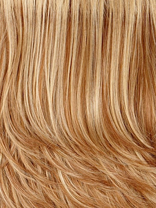 Gold blonde with glazed strawberry blonde highlights 27/26H