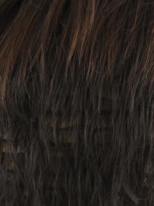 30MT | Medium Auburn with Darkest Brown Tip Top with Darkest Brown Base