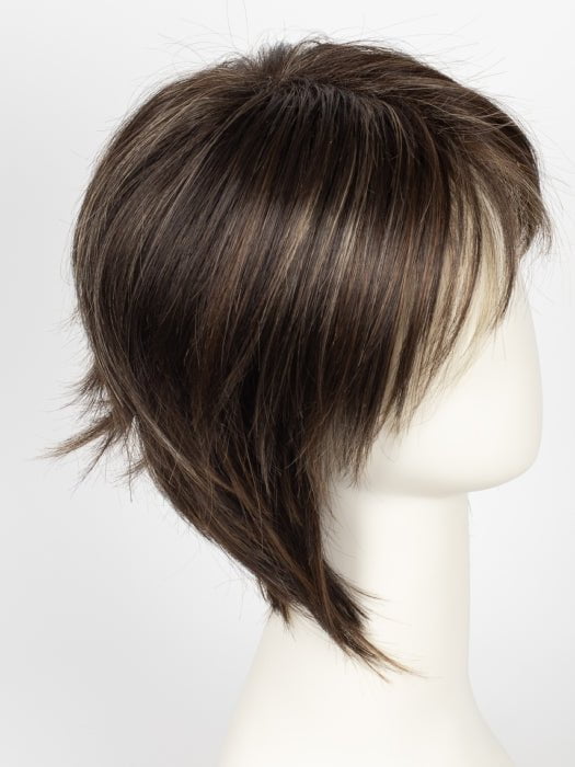 CHOCOLATE SWIRL | Dark Brown Base Evenly Blended with Light Auburn and Honey Blonde