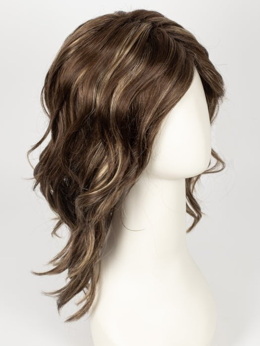 CKISSRT4 | Golden Brown with Copper Blonde Highlights and Dark Brown Roots