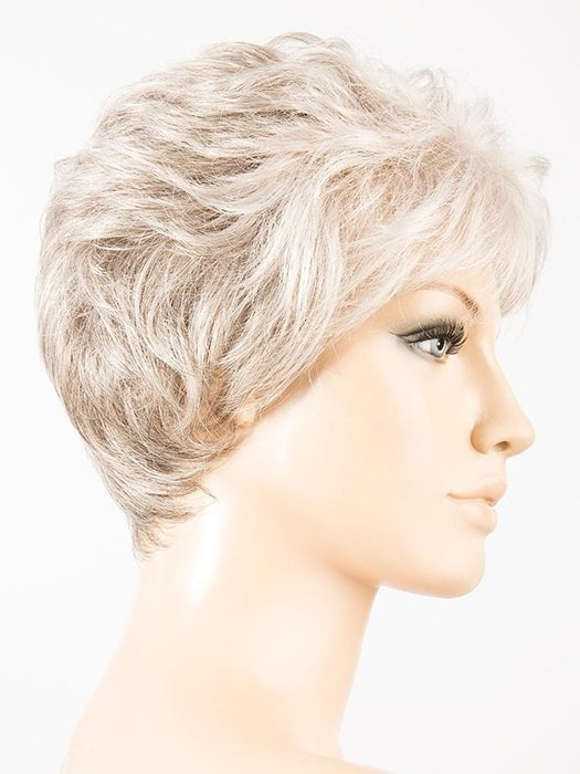 SNOW MIX | Pure Silver White with 10% Medium Brown & Silver White with 5% Light Brown blend