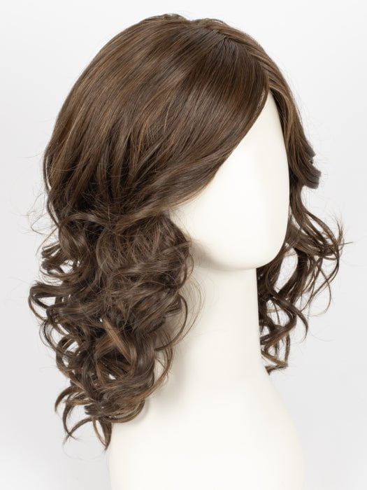 RL6/8 DARK CHOCOLATE | Medium Brown Evenly Blended with Warm Medium Brown
