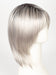 MOONSTONE | Medium Gray with Blue-toned Silver Highlights and Dark Roots