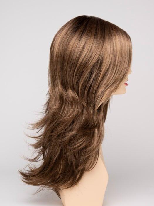 TOASTED SESAME | Medium Brown roots with overall Warm Cinnamon base and Golden Blonde hightlights