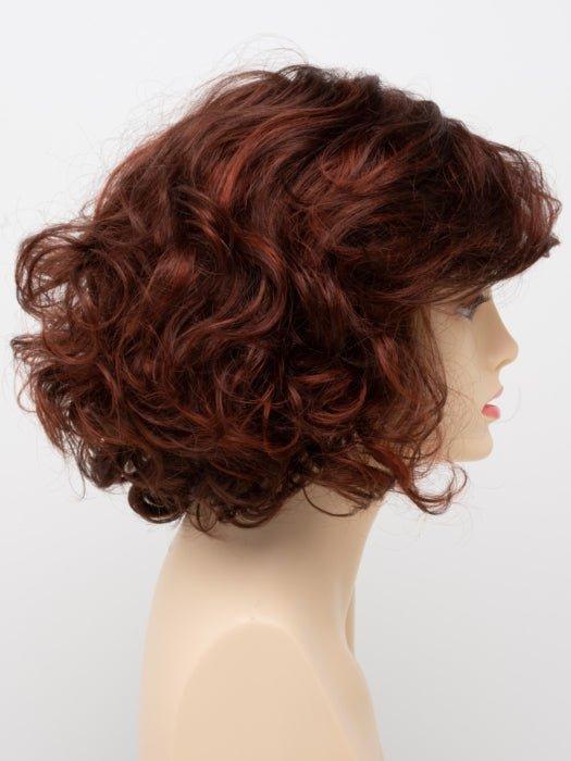 DARK RED | Auburn with Brighter Red highlights