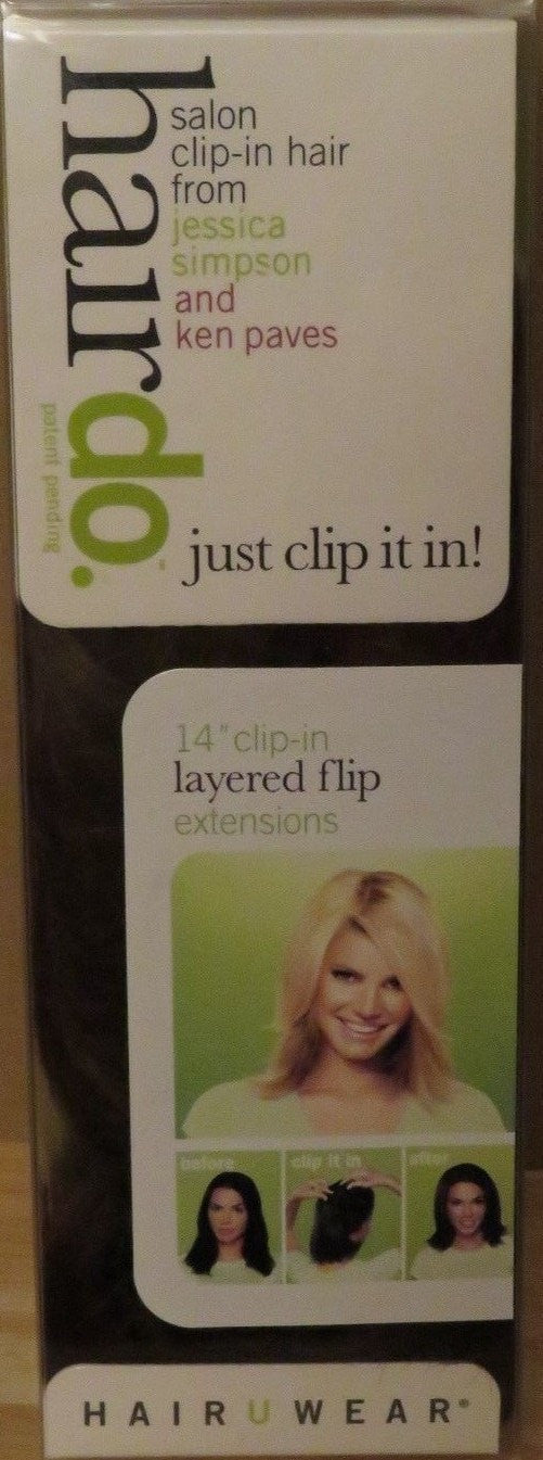 14" Layered Flip by Jessica Simpson | Clip-Ins | CLEARANCE