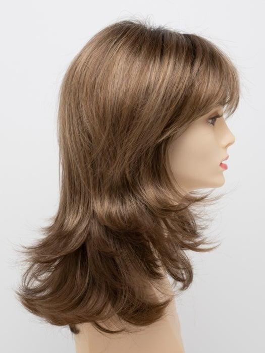 TOASTED SESAME | Medium Brown roots with overall Warm Cinnamon base and Golden Blonde highlights