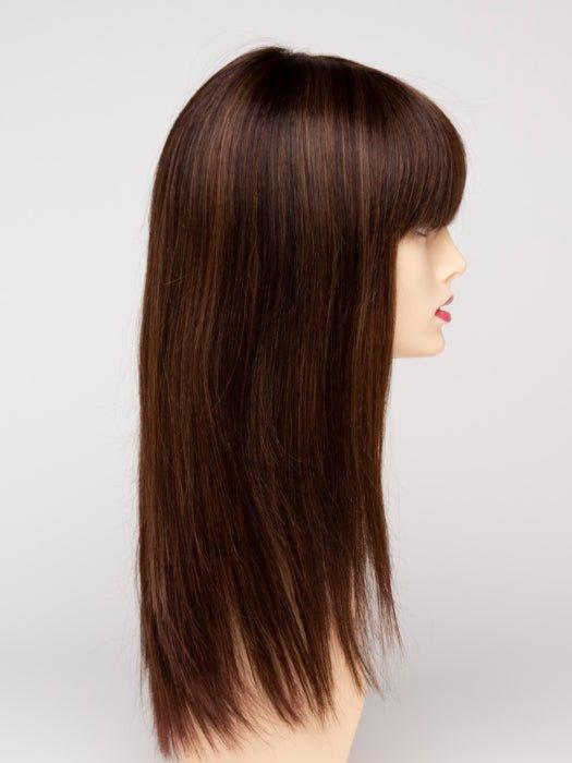 CINNAMON RAISIN | Medium Brown with Auburn and Cinnamon highlights