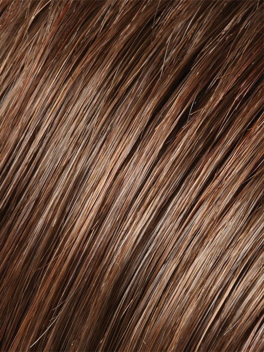 Color 6/33 = Raspberry Twist: A Brown & Dark Red Blend
