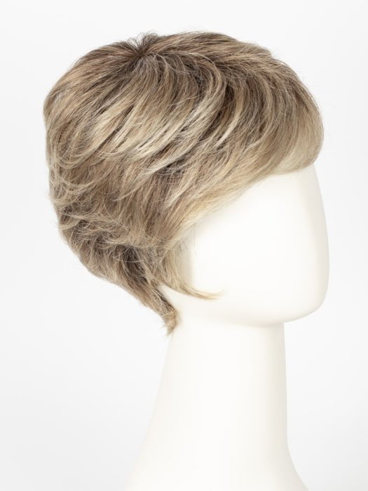 CHAMPAGNE-ROOTED 24.16.23 | Light Beige Blonde, Medium Honey Blonde, and Platinum Blonde Blend with Dark Roots