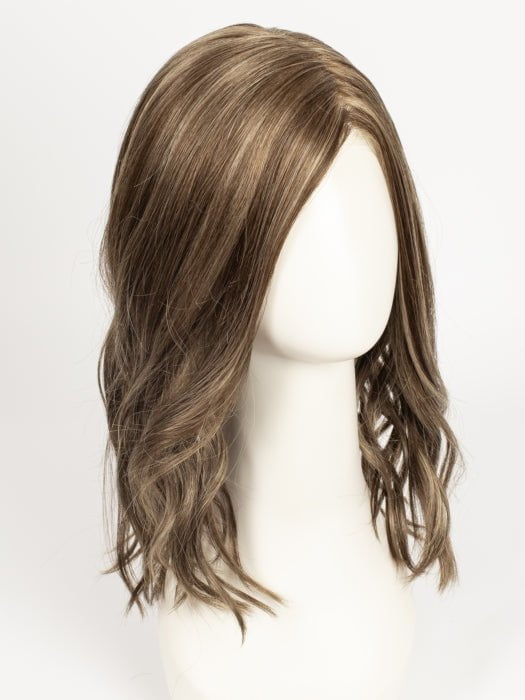 10RH16 ALMONDINE | Light Brown with 33% Ash Blonde Highlights