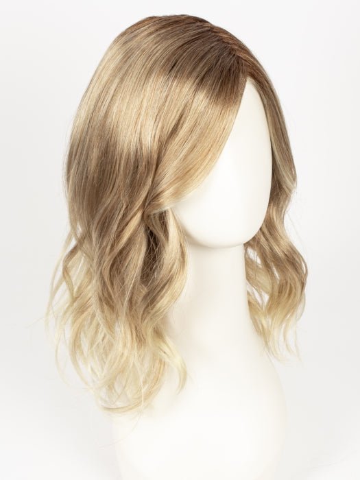 27T613S8 SHADED SUN | Strawberry Blonde/Warm Platinum Blonde Blend, Shaded with Medium Brown