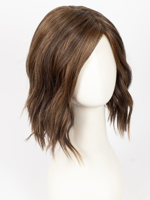 6F27 CARAMEL RIBBON | Brown with Strawberry Blonde Highlights