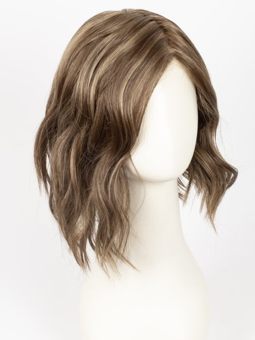 10RH16 ALMONDINE | Light Brown with 33% Ash Blonde Highlights