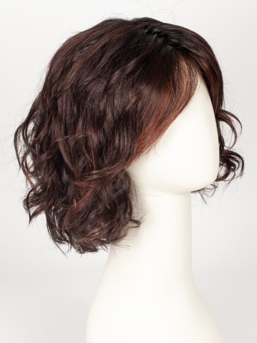 PLUM RED SHADED 131.133.132 | Cherry Red with Dark Burgundy Red on top, with a Dark Burgundy nape