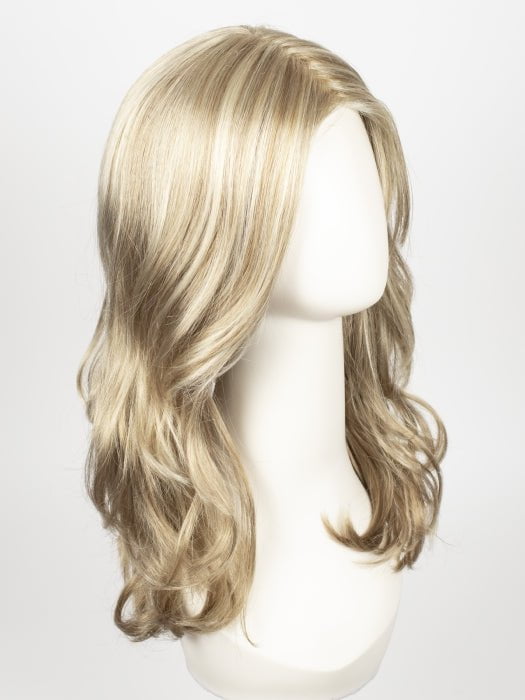 22F16 BLACK TIE BLONDE | Champagne Blonde and Ash Blonde Blend with Ash Blonde Nape