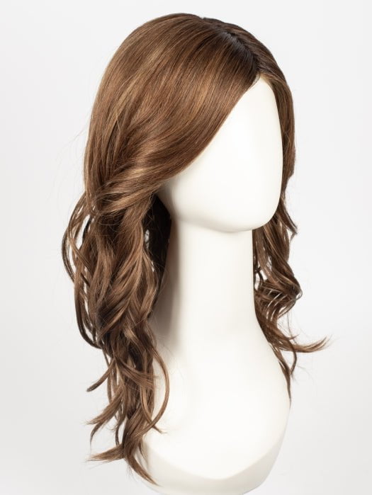 30A27S4 | Medium Natural Red and Medium Red-Gold Blonde Blend, Shaded with Dark Brown