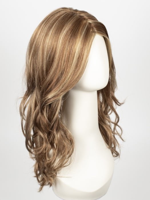 FS26/31 | Medium Red-Gold Blonde and Light Natural Gold Blonde Blend with Light Natural Gold Blonde Bold Highlights