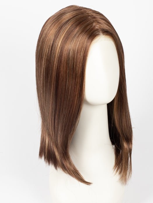 32BF | Medium Natural Red Base with Medium Red-Gold Blonde Tips, Dark/Medium Red Nape