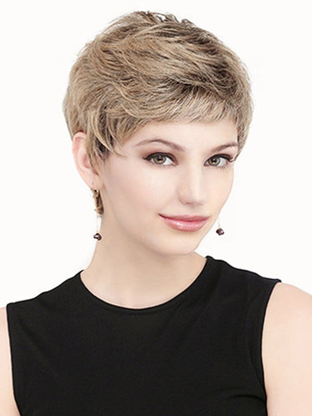 COCO by Louis Ferre in T140/8 | Brown Blended w. Medium Blonde Tones, Medium Blonde Tip