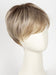 PEARL-BLONDE-ROOTED 101.15.12 | Pearl Platinum, Light Ash Blonde, and Lightest Brown blend with Dark Shaded Roots