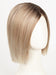 CANDY BLONDE ROOTED 101.27.60 | Pearl Platinum, Dark Strawberry Blonde, and Pearl White Blend with Dark Shaded Roots